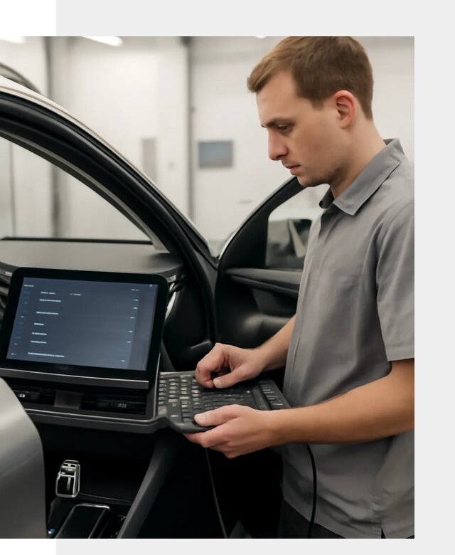 Русификация мультимедиа автомобилей Lynk Co в Североморске